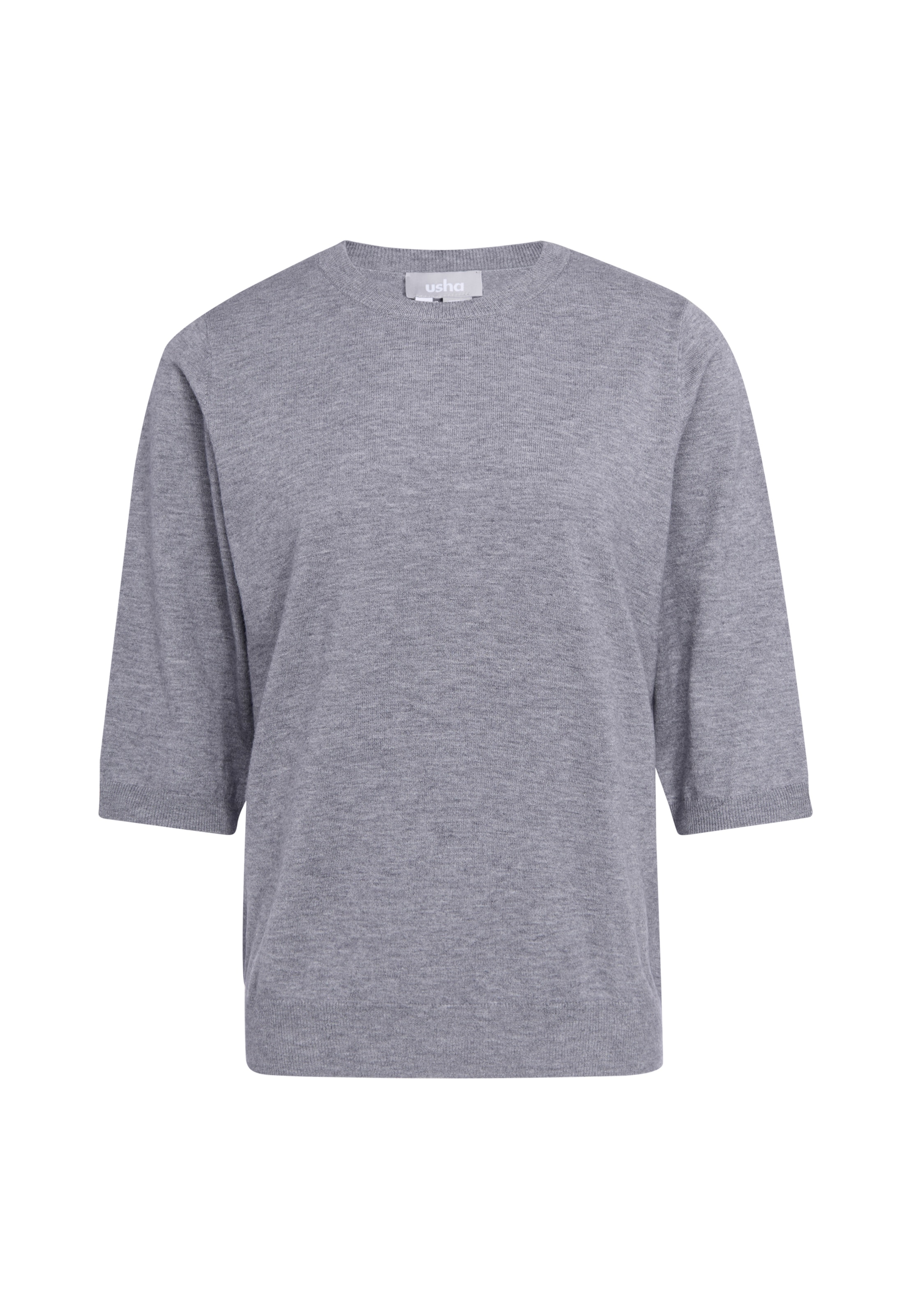 Usha - Jersey en gris: frente