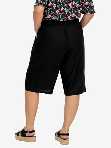 SHEEGO Loose fit Trousers in Black