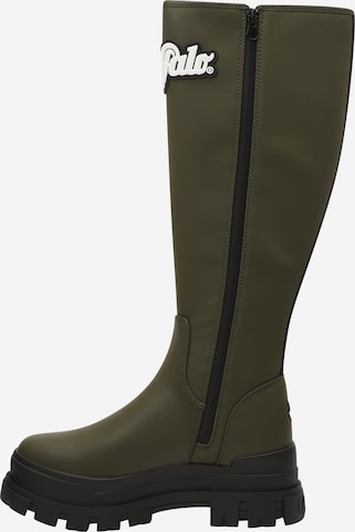 BUFFALO Rubber Boots 'ASPHA RAIN HI' in Green