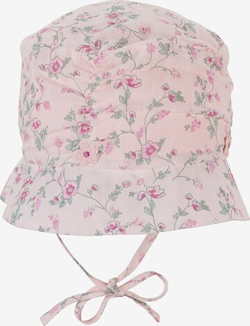 STERNTALER Hat 'Blumen' in Pink