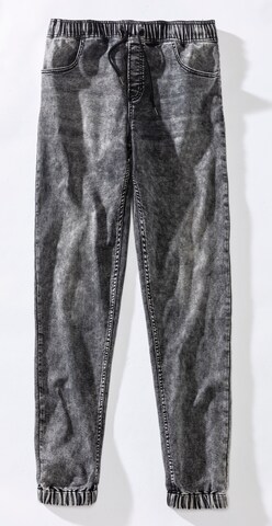 BUFFALO Tapered Jeans in Grey: front