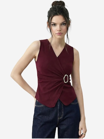 Bianco Lucci - Blusa em vermelho: frente