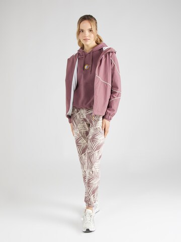 Iriedaily Sweatshirt 'Ying Sun' in Lila