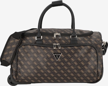 Sac de voyage 'Jesco' GUESS en marron : devant