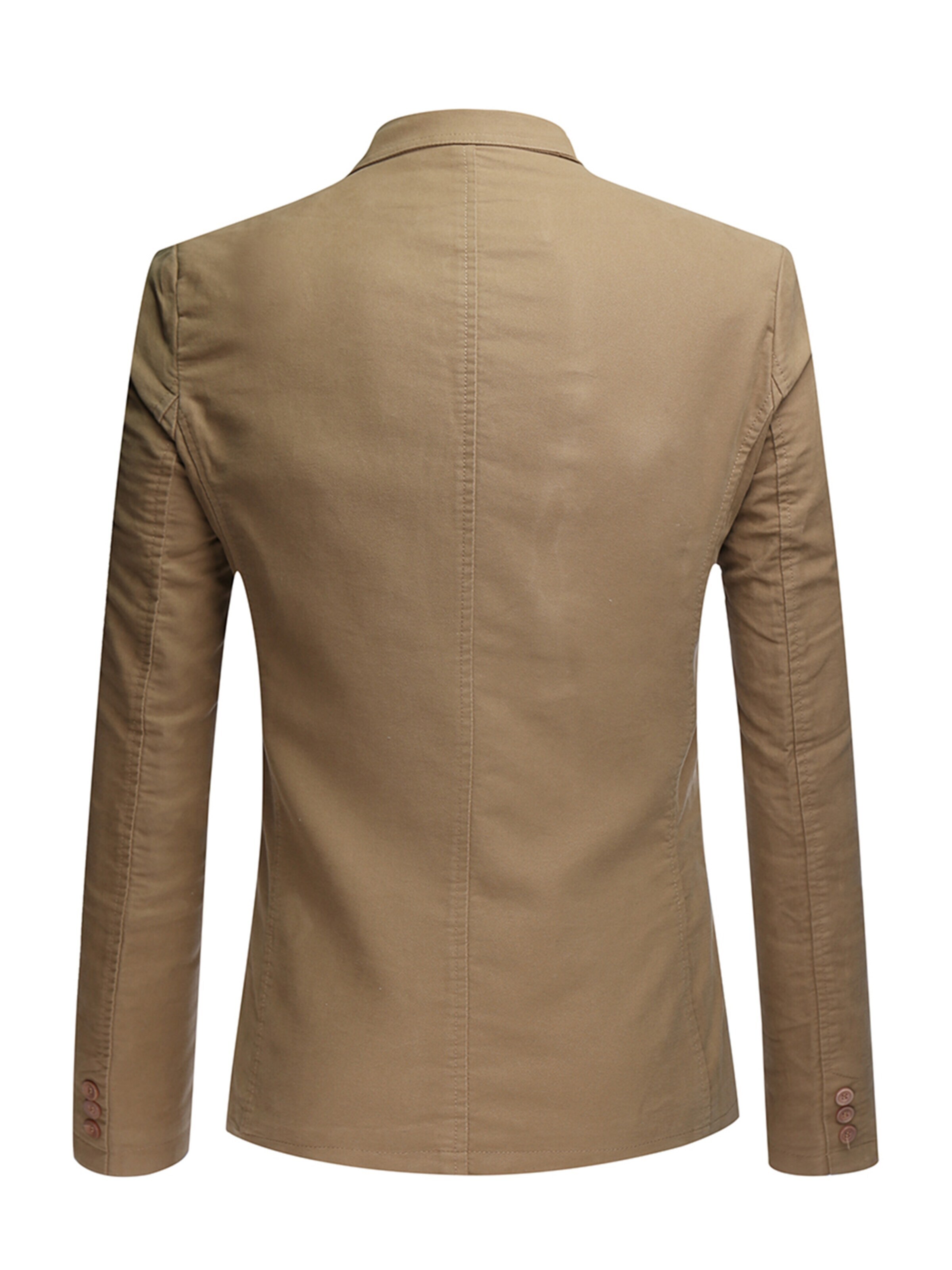 YOUTHUP Slim fit Suit Jacket 'Schnitt' in Green
