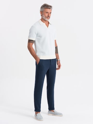 Ombre Tapered Broek 'OM-PACP-0121' in Blauw