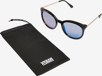 Urban Classics Aurinkolasit 'October' koossa One Size värissä sininen / kulta / musta, Tuotenäkymä