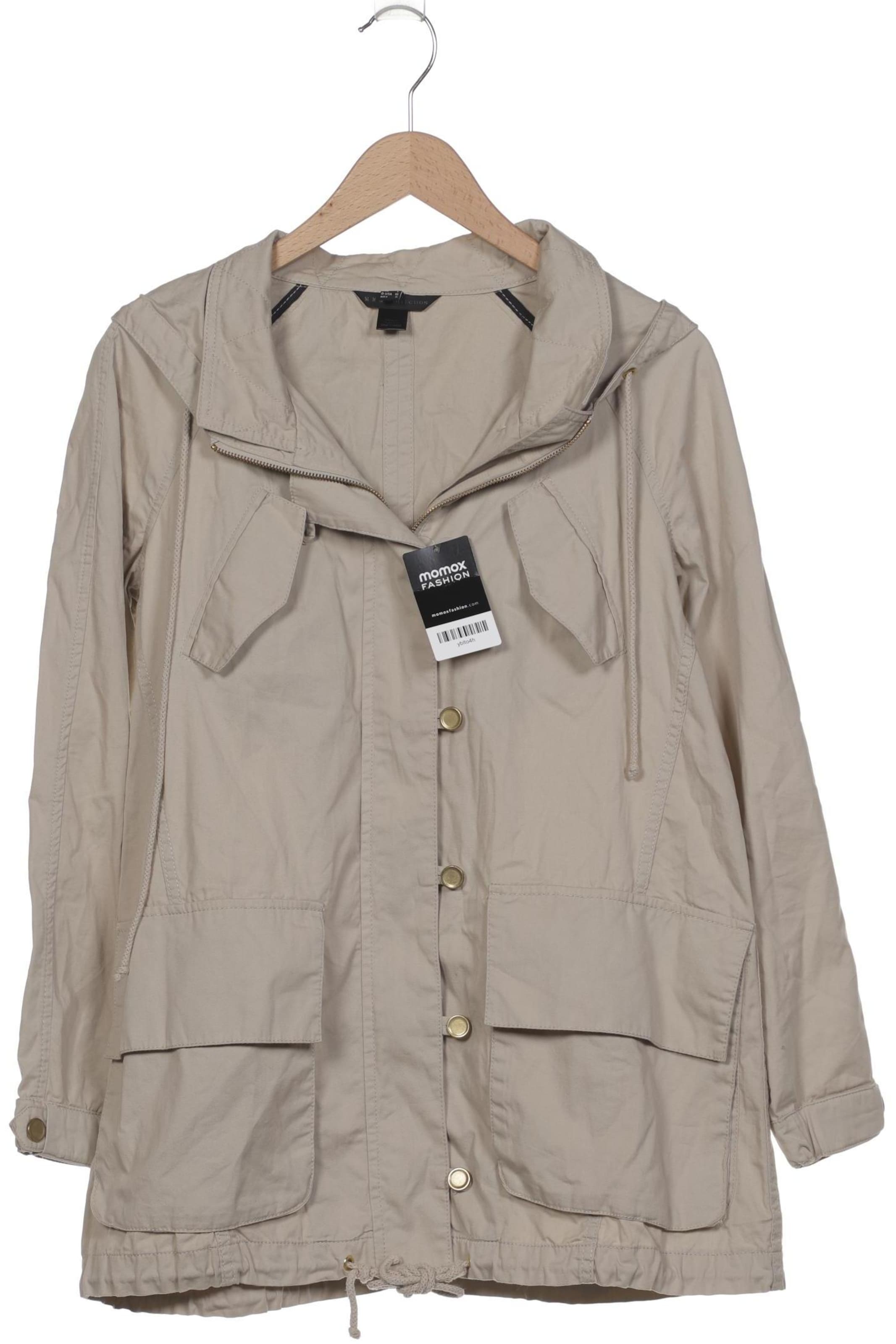 MANGO Mantel L in Beige: Vorderseite