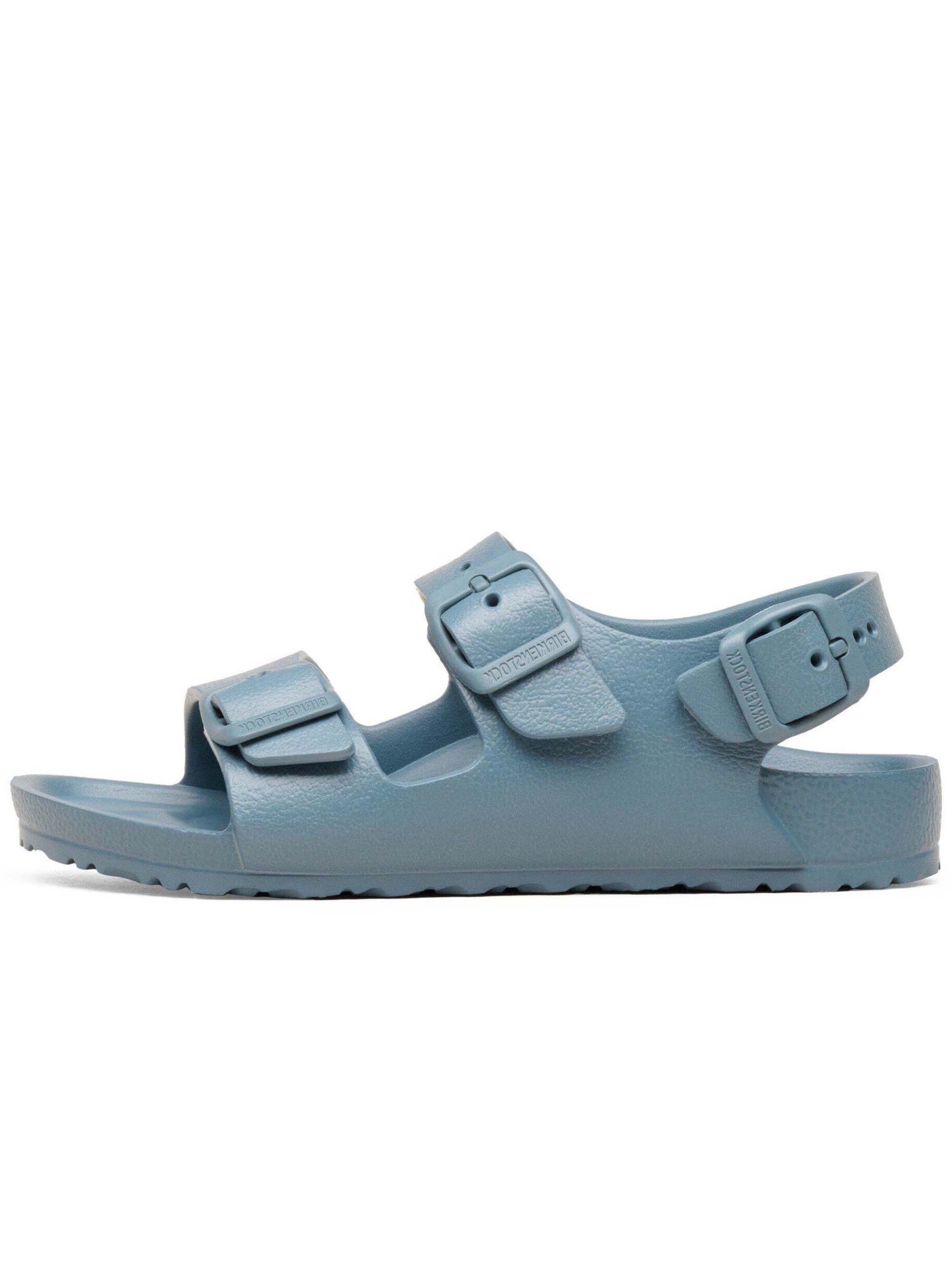 Chaussures ouvertes 'Milan' BIRKENSTOCK en gris : devant