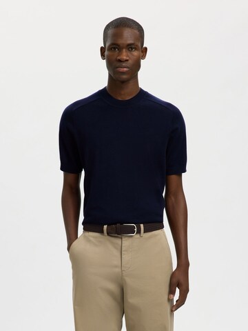 Pullover di SELECTED in blu: frontale