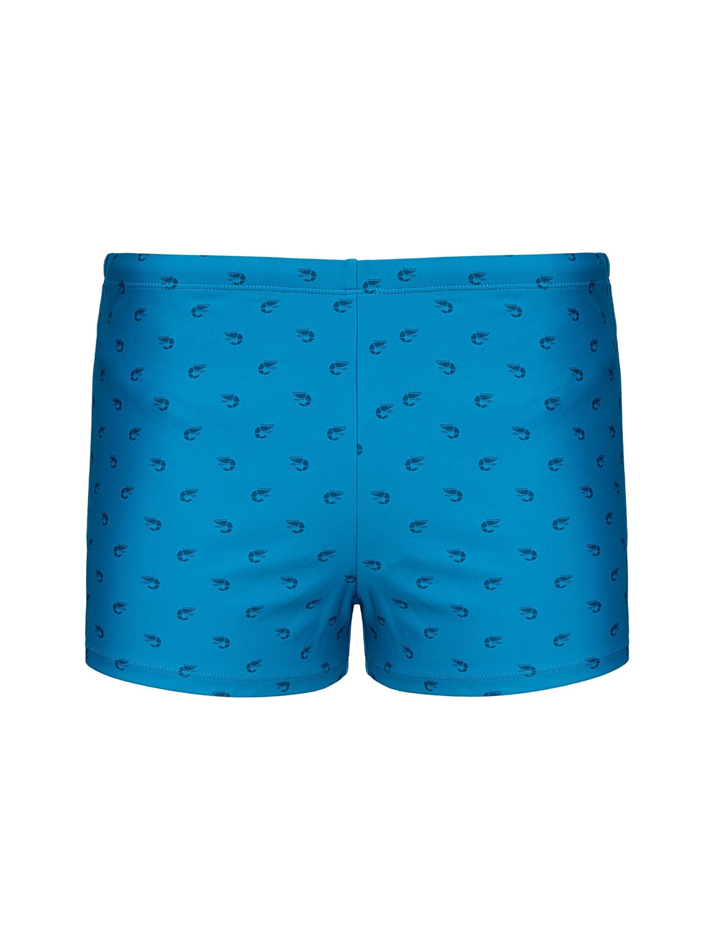 Henderson Swimming shorts 'Leichte Badeboxer aus elastischem Polyamid Mix mit Innenslip Token' in Blue