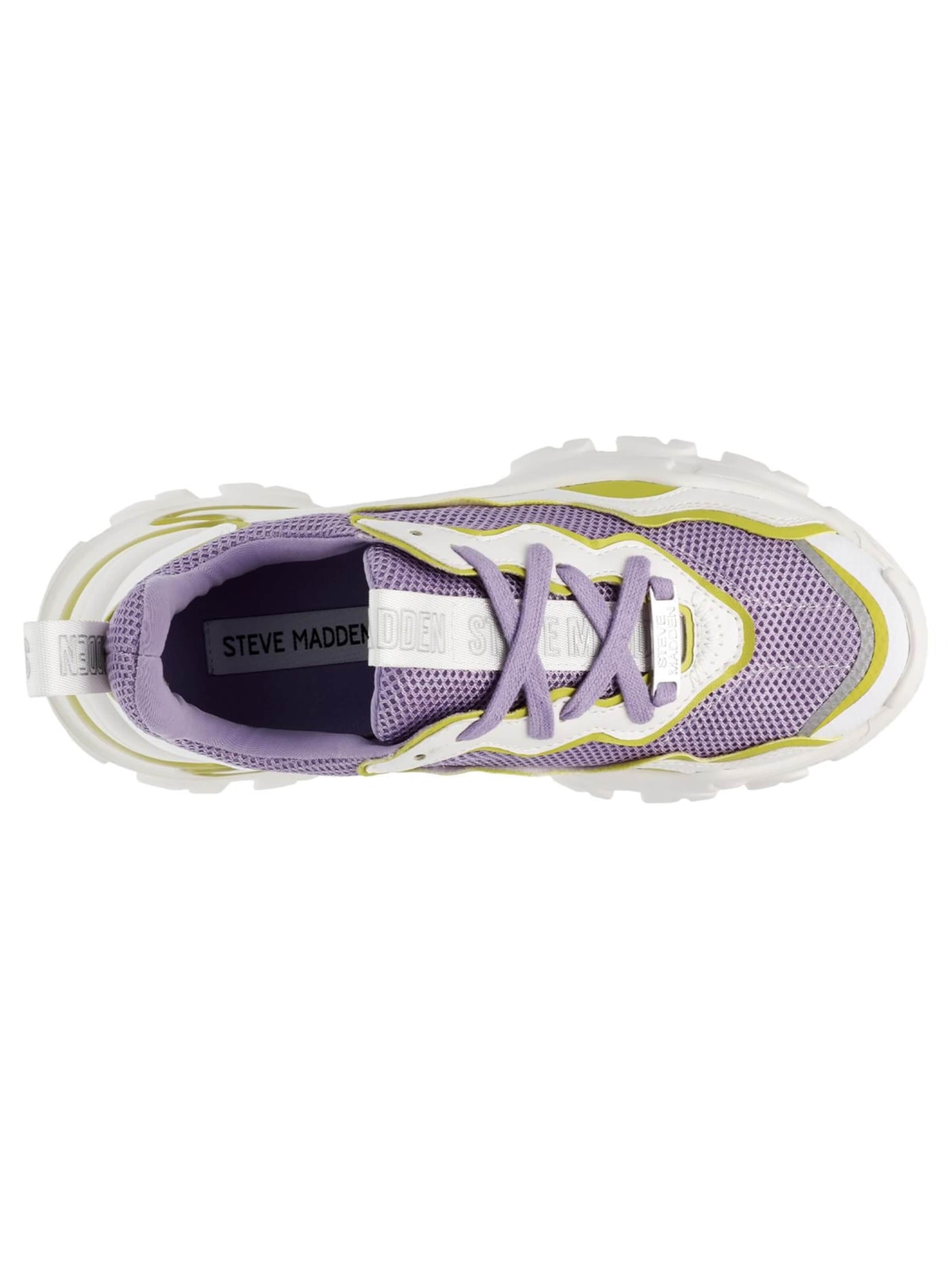 STEVE MADDEN Buty sportowe sznurowane 'W Manerva Lavender / White Shoes' w kolorze mieszane kolory
