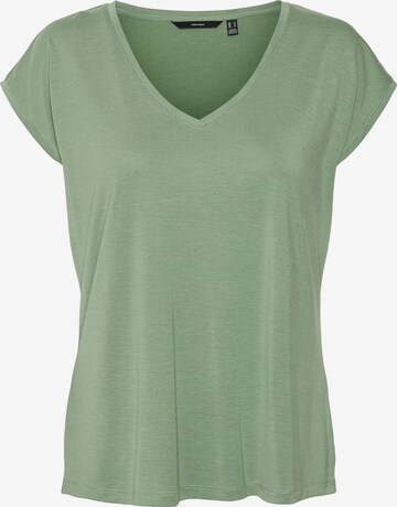 VERO MODA T-shirt 'Filli' i grön: framsida