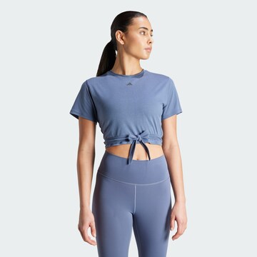 ADIDAS PERFORMANCE Funktionsshirt 'Studio' in Blau