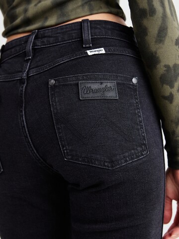 WRANGLER Слим фит Дънки 'PIPER' в черно