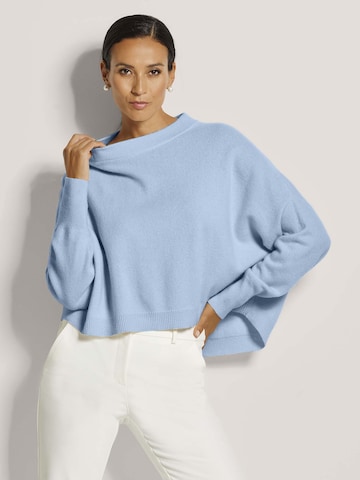 Pull-over MADELEINE en bleu : devant