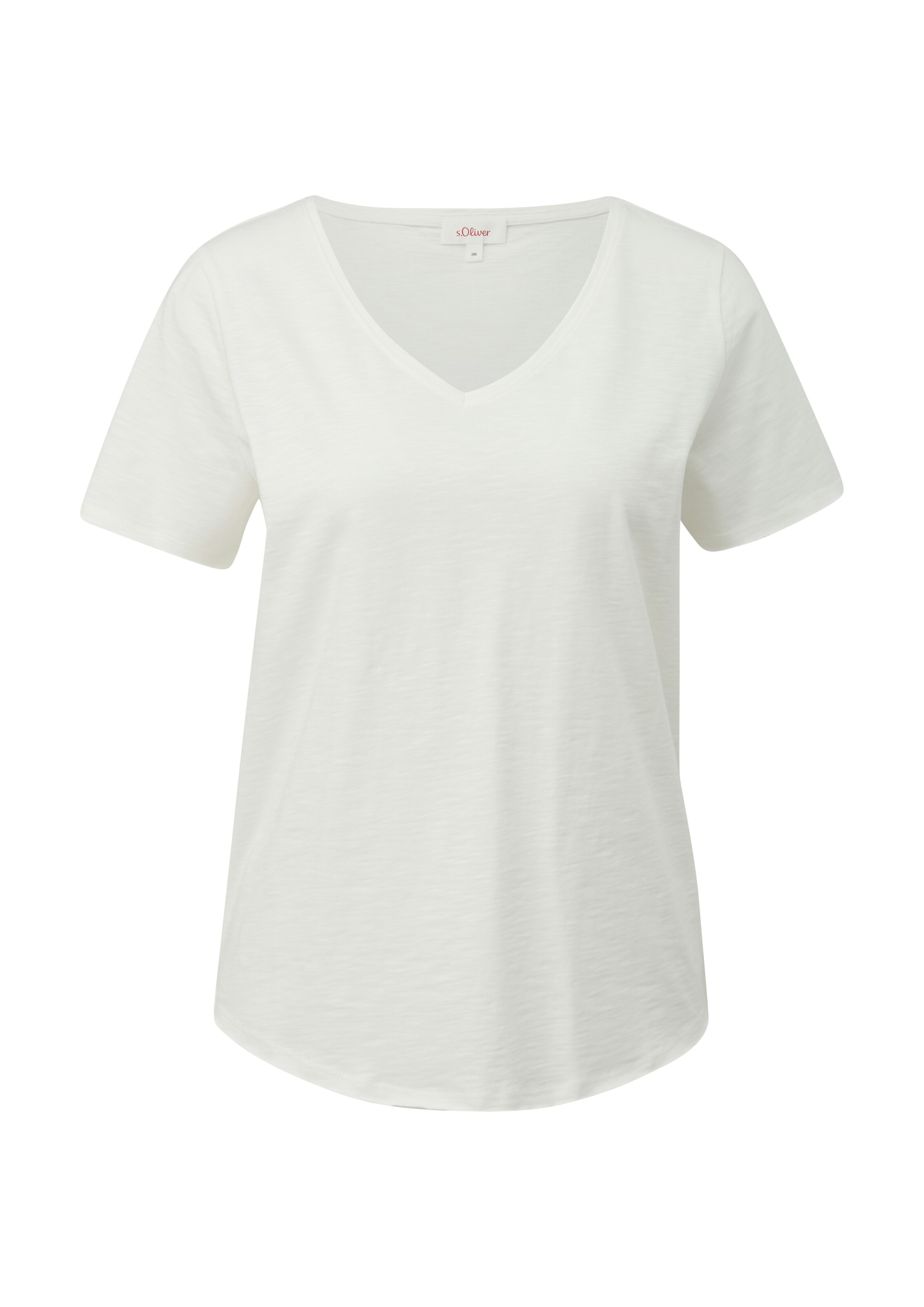 s.Oliver Shirt in White: front