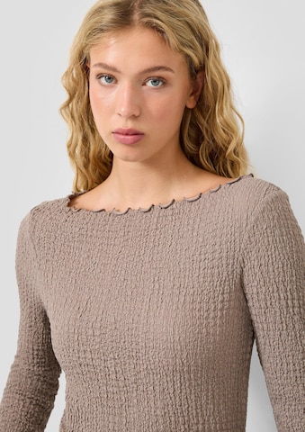 T-shirt QS en marron