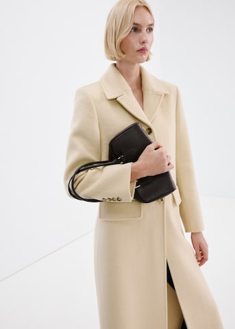 MANGO Between-Seasons Coat 'Yoko' in Beige