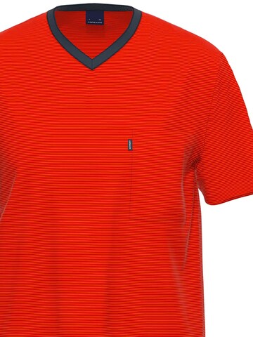 Ammann Short Pajamas 'Nightwear' in Red