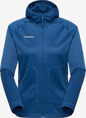 MAMMUT Fleecejacke in Blau: Vorderseite