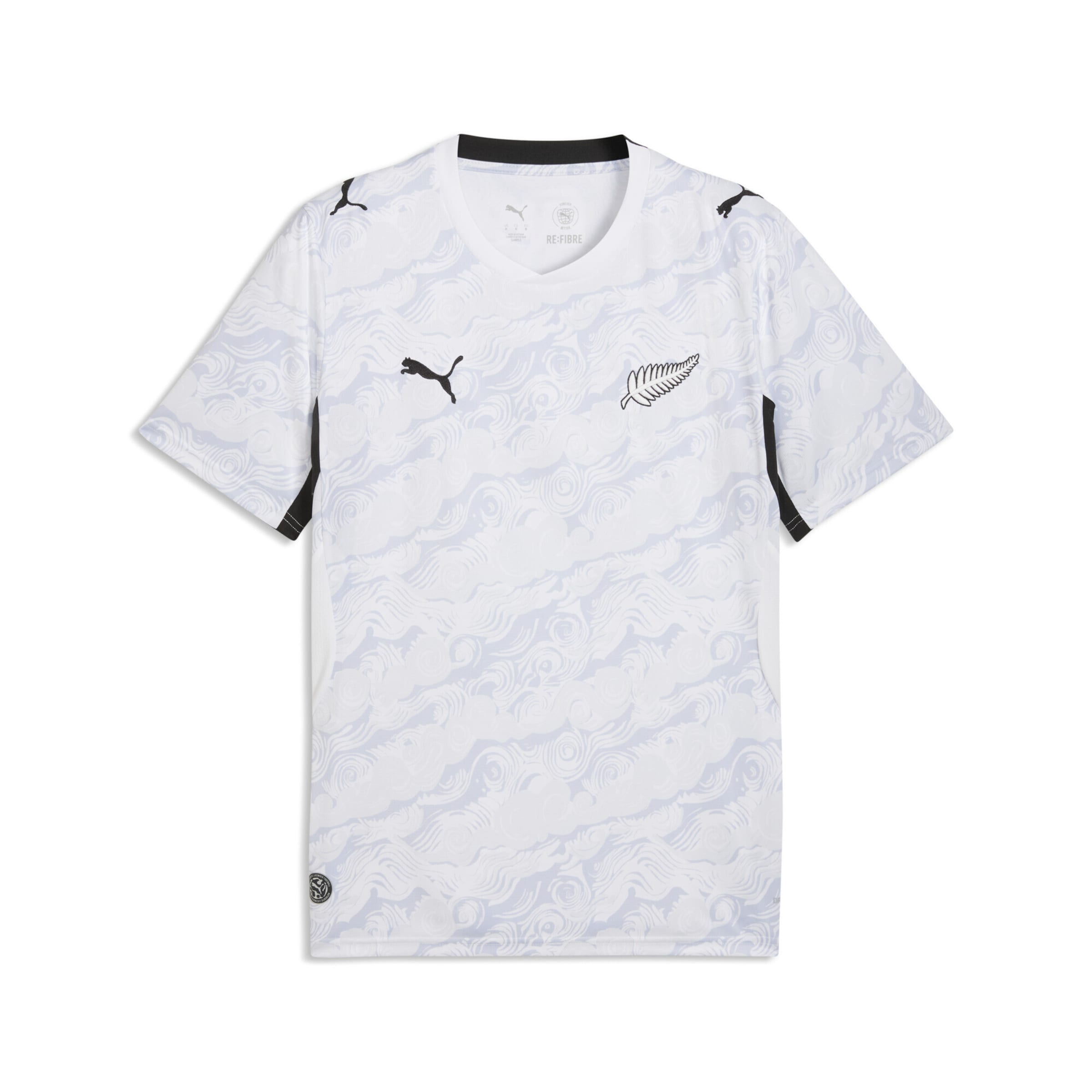 PUMA Trikot 'Neuseeland' in hellblau / schwarz / weiß, Produktansicht