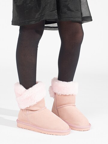 Bottes de neige 'Florine' Gooce en rose