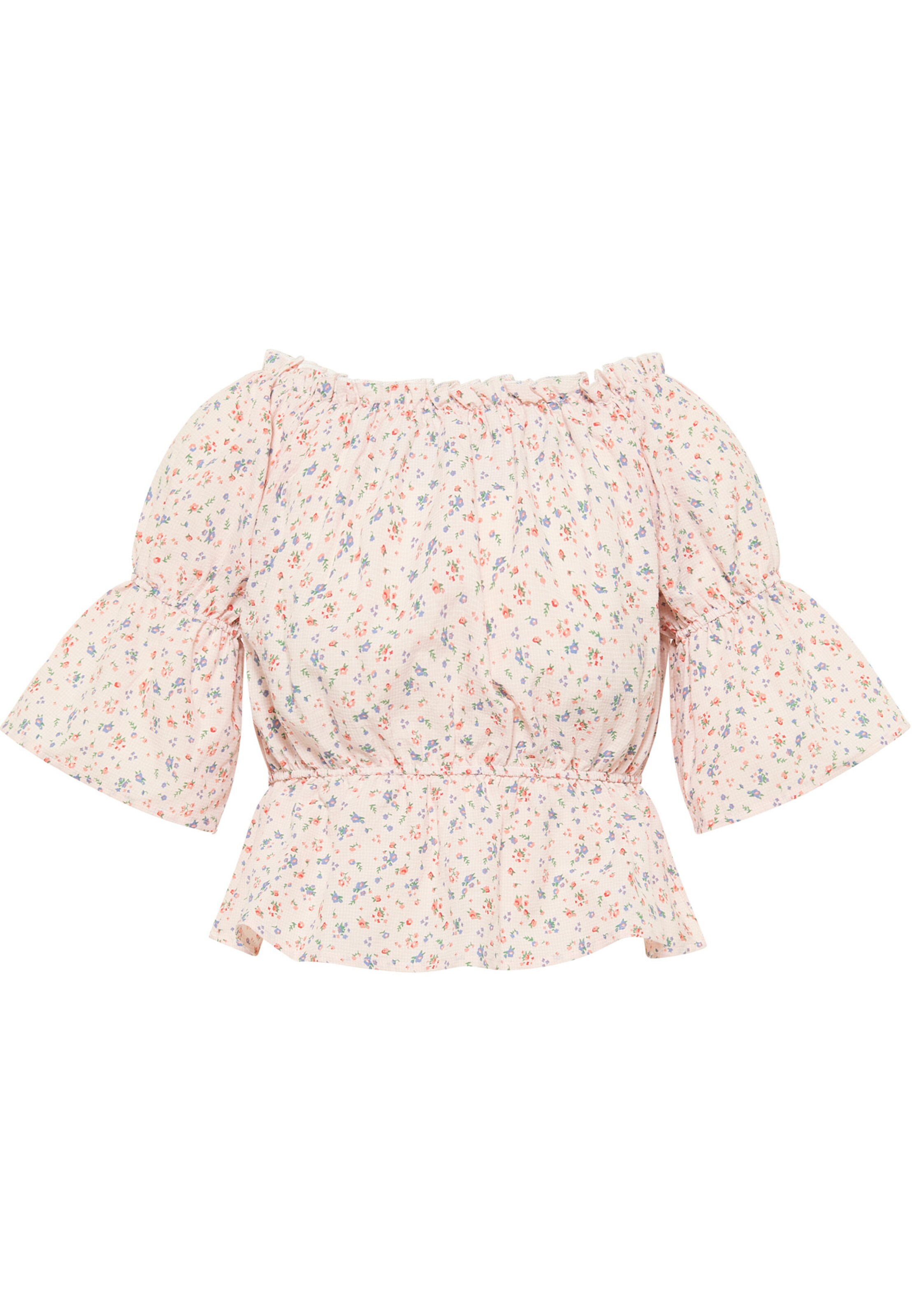 MYMO Блузка в Ярко-розовый: спереди