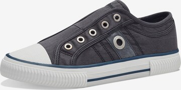 s.Oliver Slip-on in Blauw: voorkant