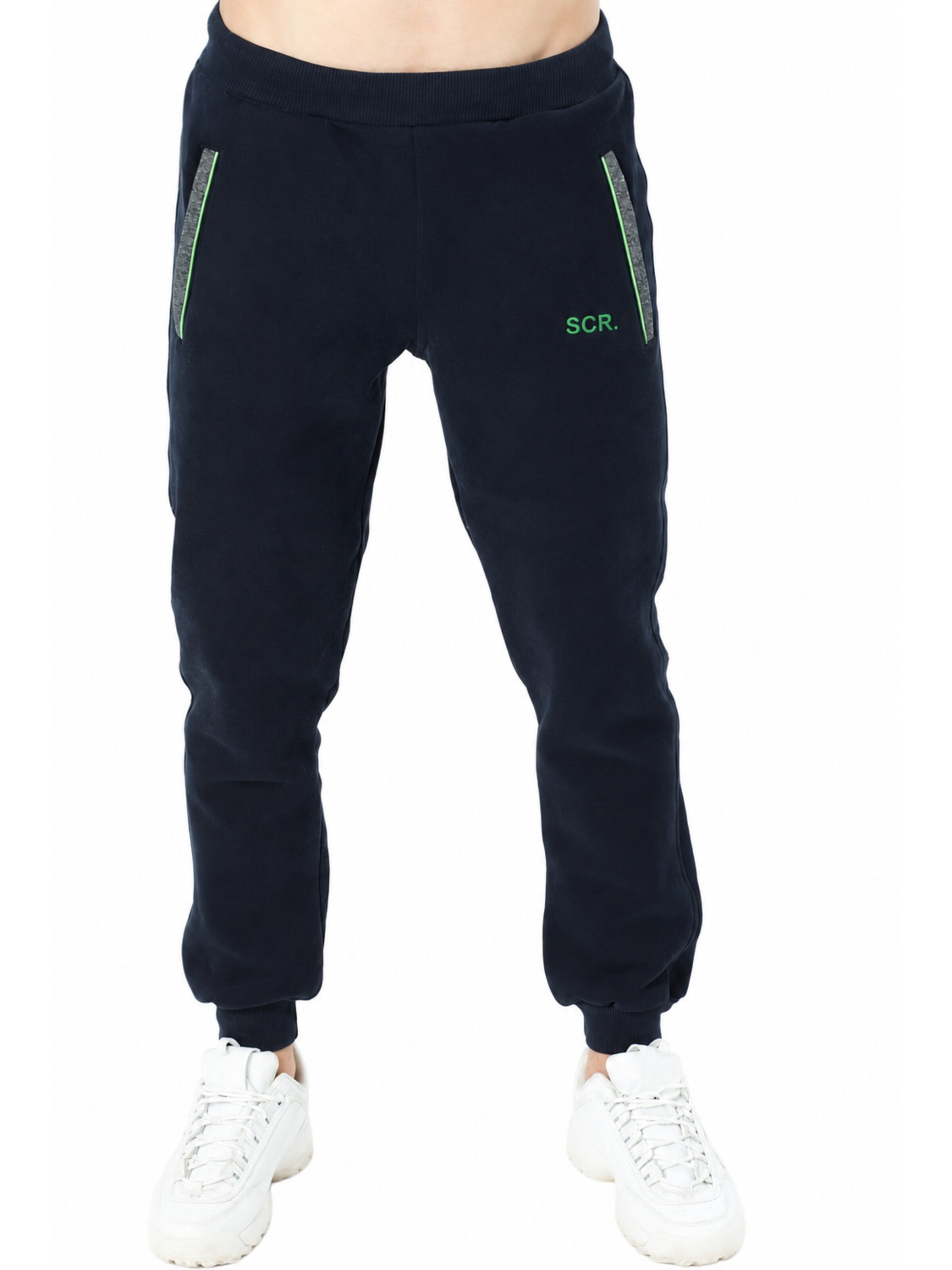 SCR. Tapered Sportbyxa 'OMID WINTER' i svart