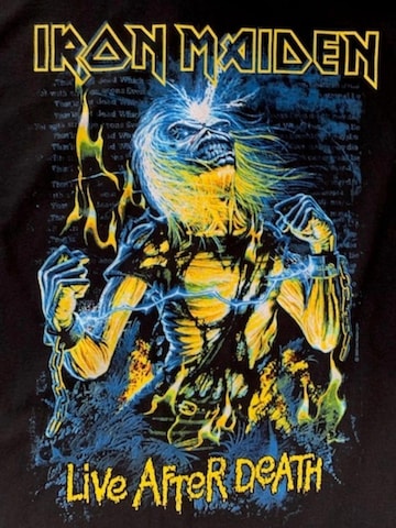 T-Shirt 'Iron Maiden Live After Death  T-Shirt' Iron Maiden en noir