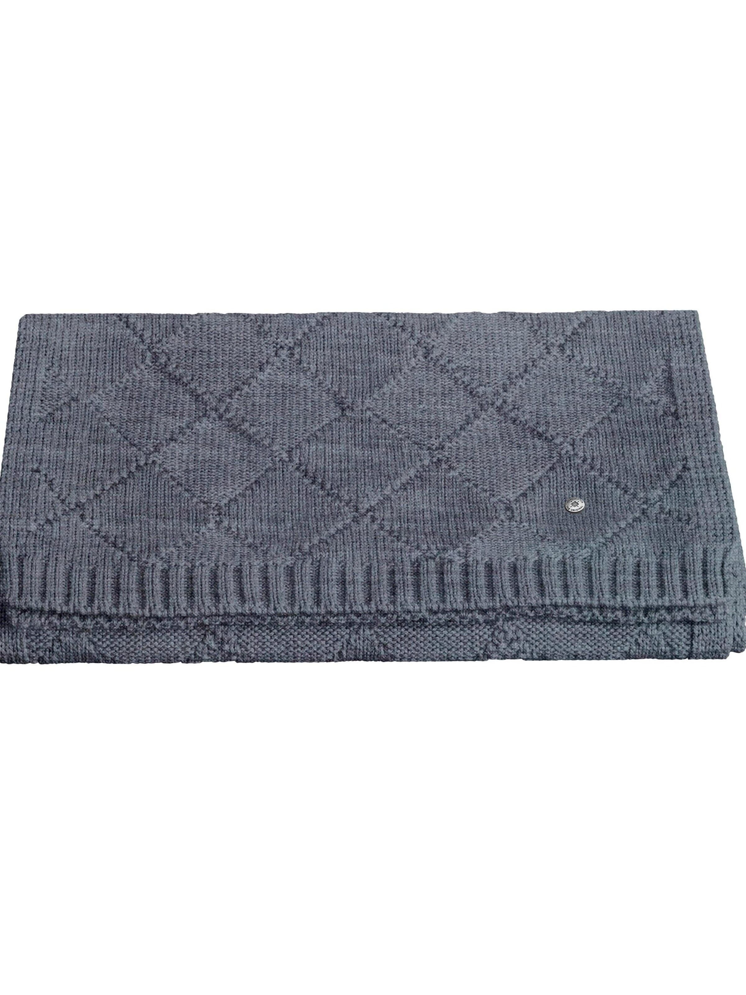 BURLINGTON Schal 'Argyle Accent'‌‌‌‌‌‌ in Grau