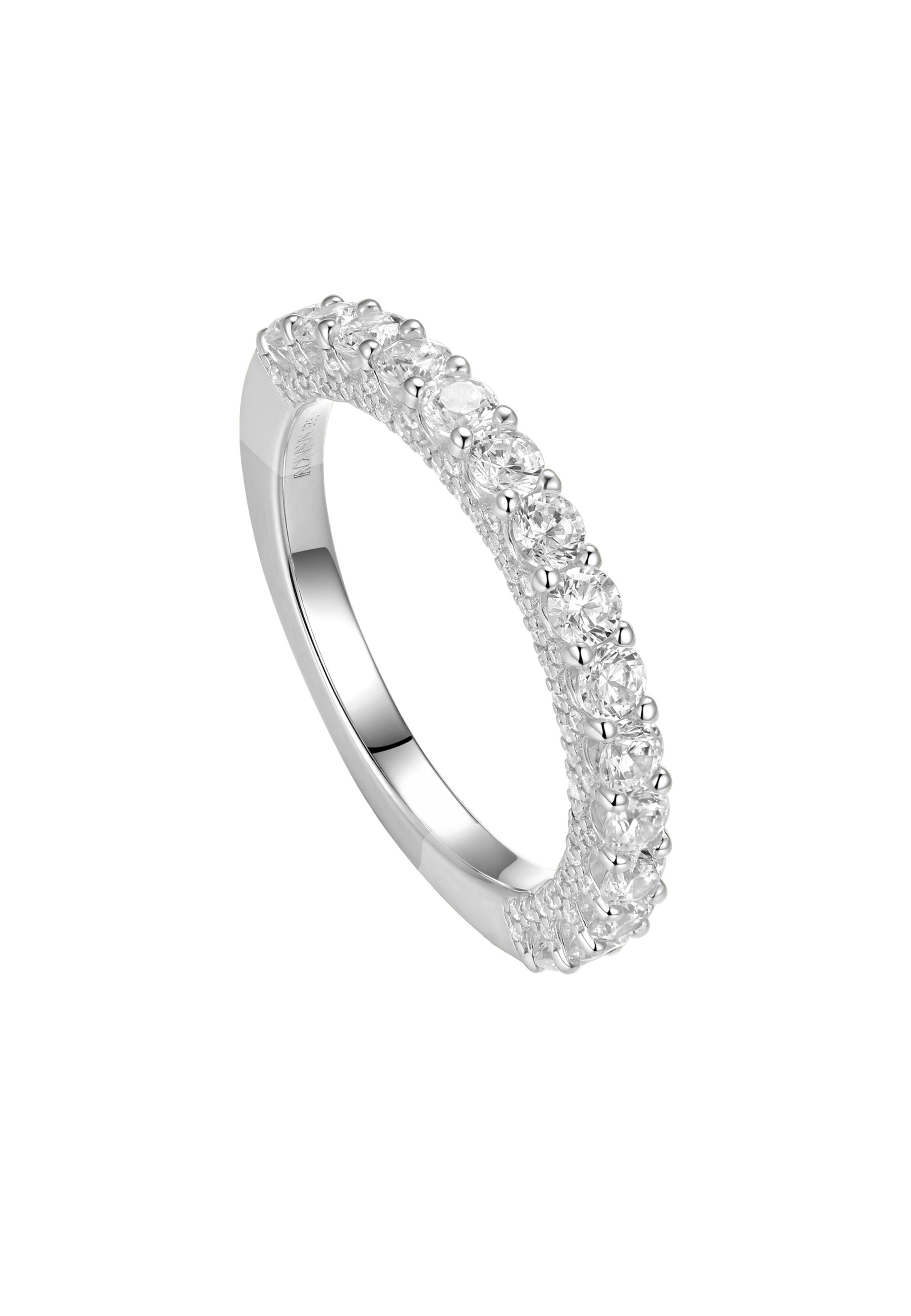 Nana Kay Ring 'Modern Classics' in Silver: front