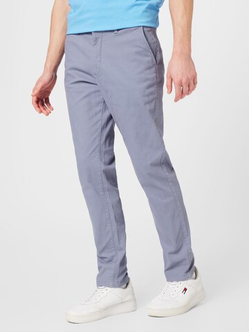 Coupe slim Pantalon chino 'MARCO DAVE' JACK & JONES en bleu : devant