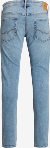 JACK & JONES Slimfit Jeans 'IGLENN' i blå
