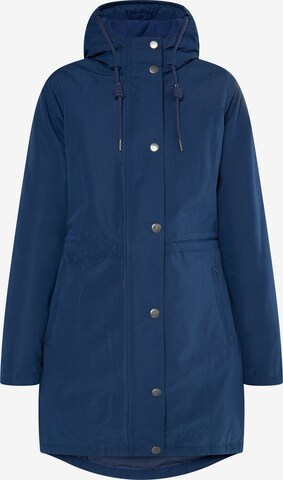 Manteau mi-saison 'Keyti' ICEBOUND en bleu : devant