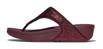 FitFlop T-Bar Sandals in Red