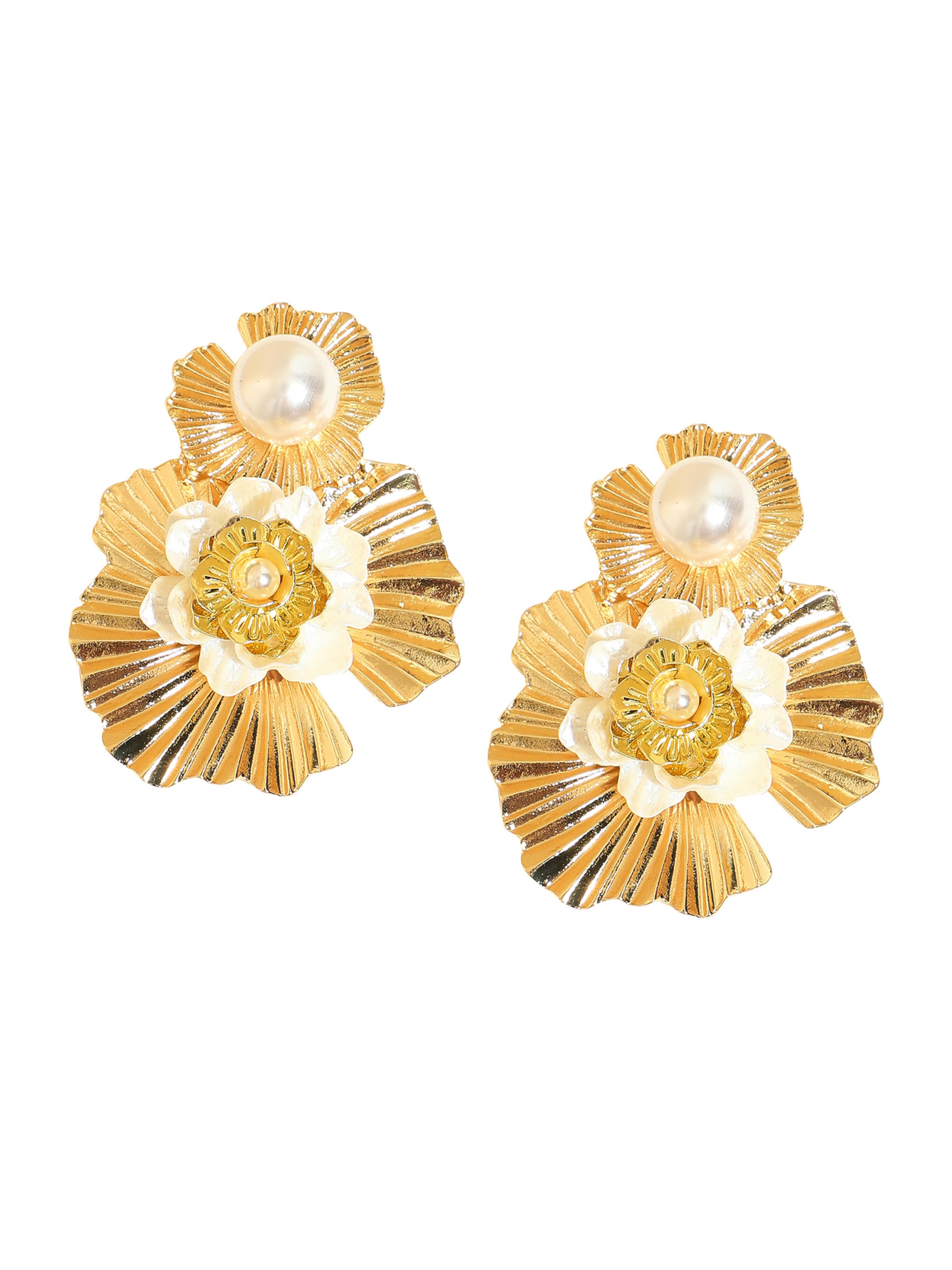 Orecchini ' Heidi ' di SOHI in oro: frontale