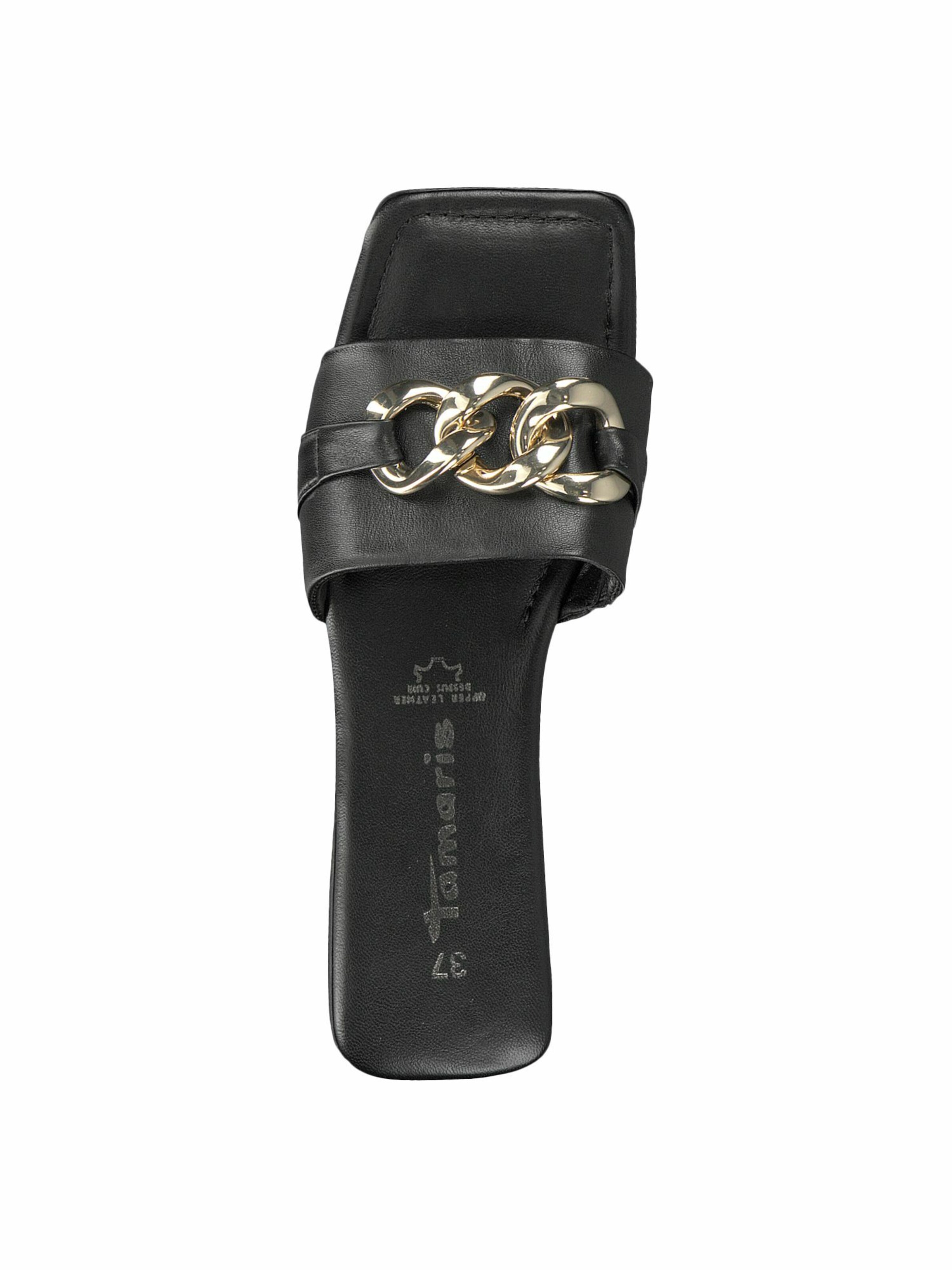 Frauen Pantoletten TAMARIS Pantolette in Schwarz - UH57003 Frauen Pantoletten TAMARIS Pantolette in Schwarz - UH57003