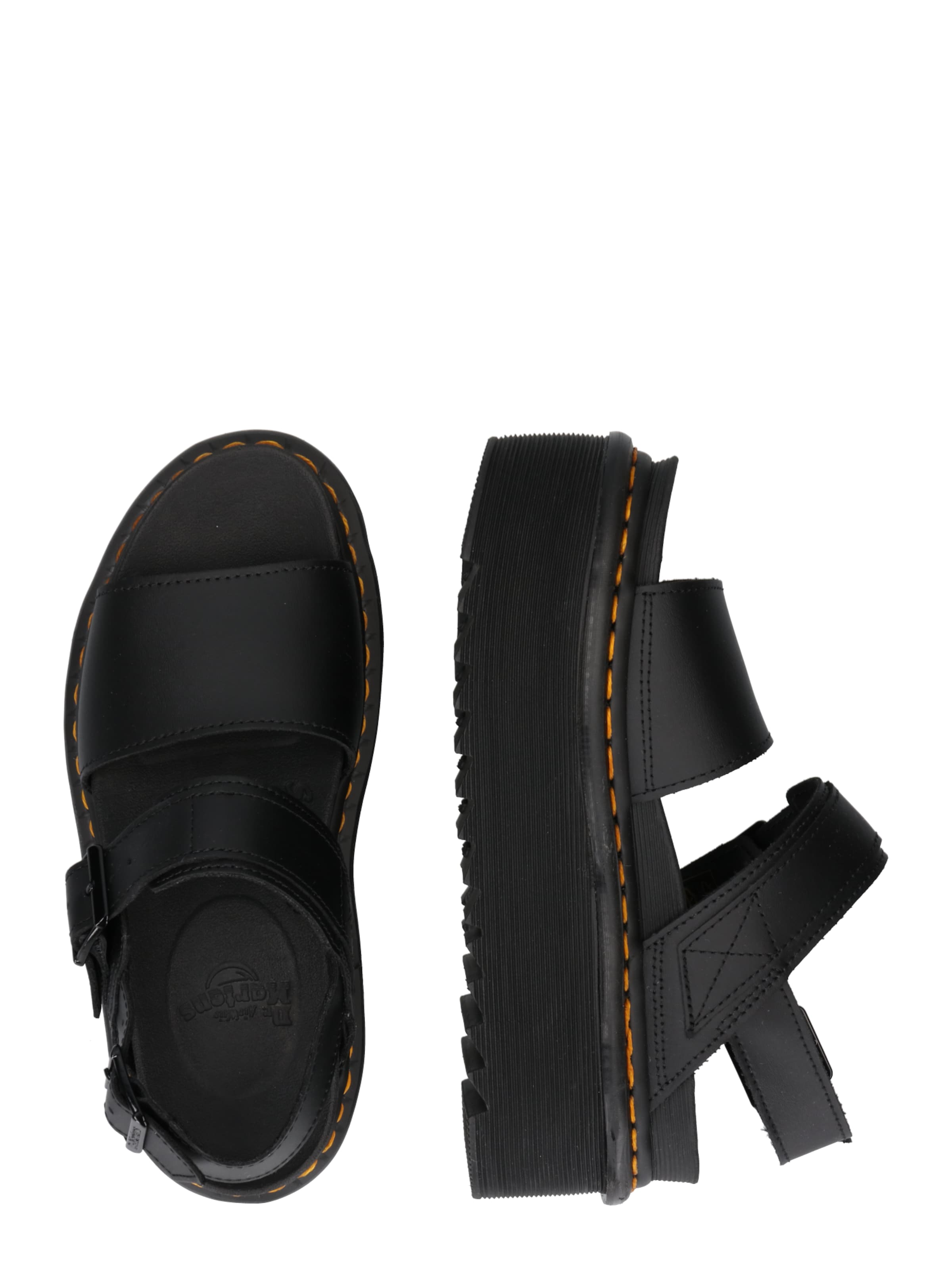 Dr. Martens Sandaal 'Voss Quad', värv must