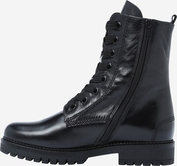 GABOR Lace-Up Ankle Boots in Black