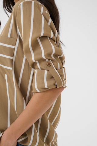 T-shirt 'Babara ' Kaffe en beige