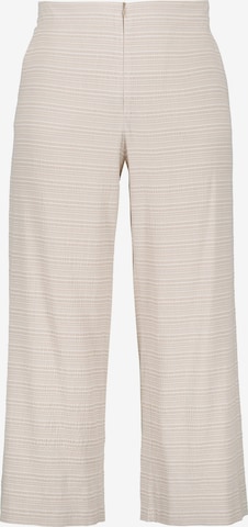 Loosefit Pantalon 'Sophie' Ulla Popken en beige : devant