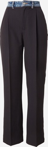 TOPSHOP - Loosefit Pantalón plisado en gris: frente