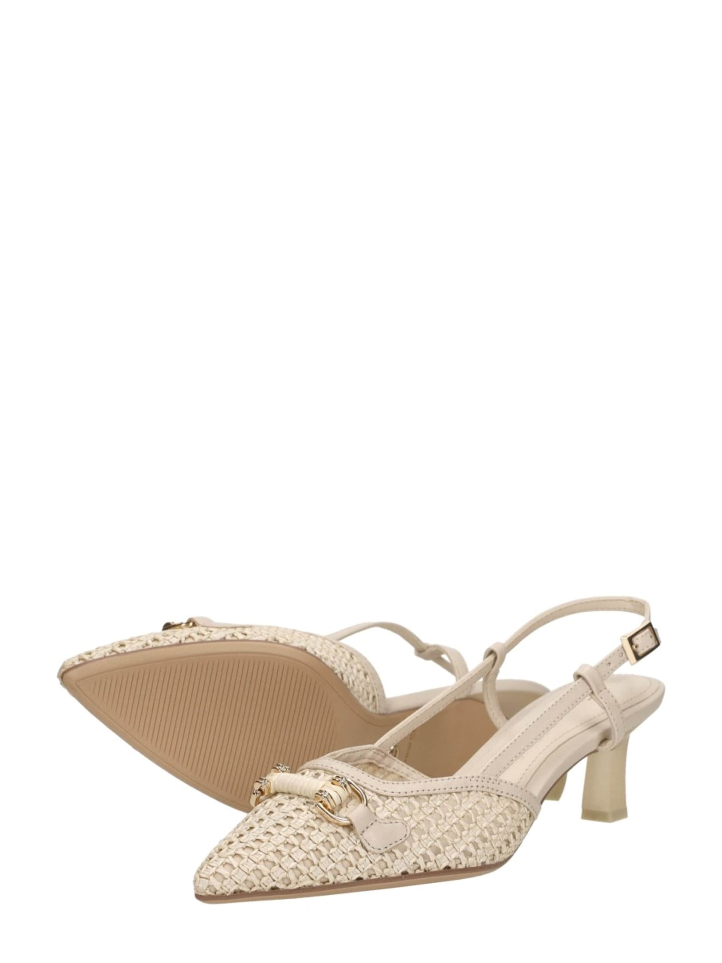 Tamaris Ballerina 'Slingbacks' in Wit