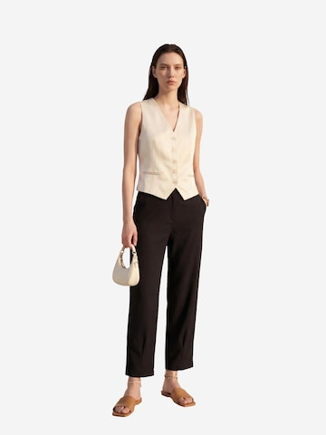 Tapered Pantaloni con piega frontale di My fashion in nero
