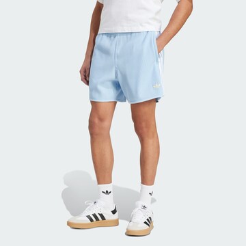 regular Pantaloni di ADIDAS ORIGINALS in blu: frontale