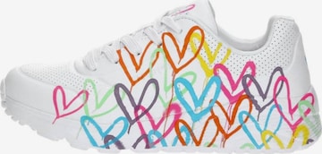 SKECHERS Sneakers 'Jgoldcrown: Uno Lite' in Wit: voorkant