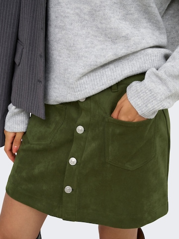Jupe 'ONLAmazing Stina' ONLY en vert
