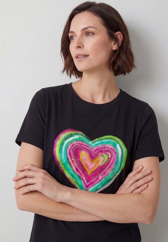 Usha - Camiseta en negro